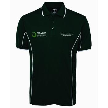 NZ Diploma in Veterinary Nursing - Level 6 Mens Podium Piping Polo - 7PIP